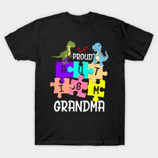 Proud Autism Grandma T-Shirt